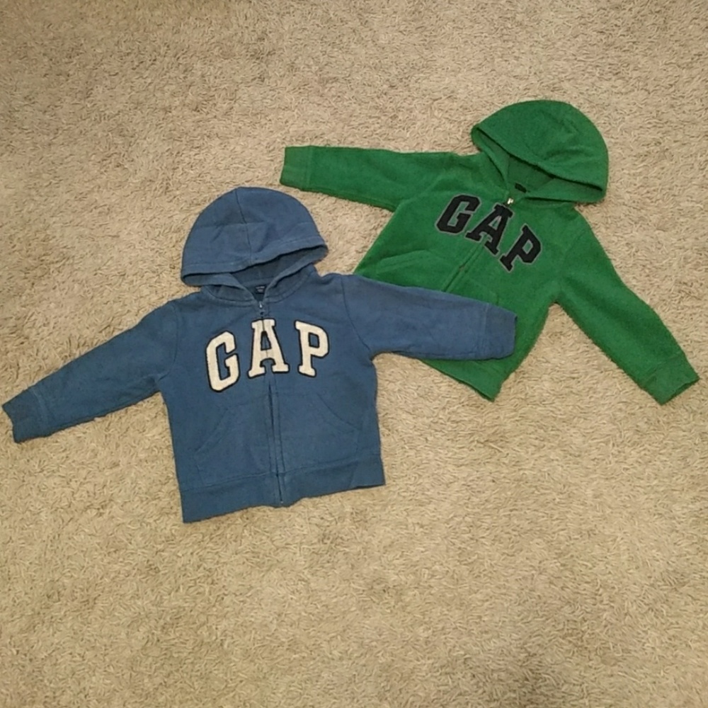Lot Two 3T GAP Zip Hoodies